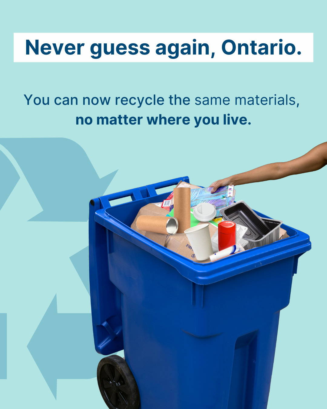 Recycling - Same Routine, Better System