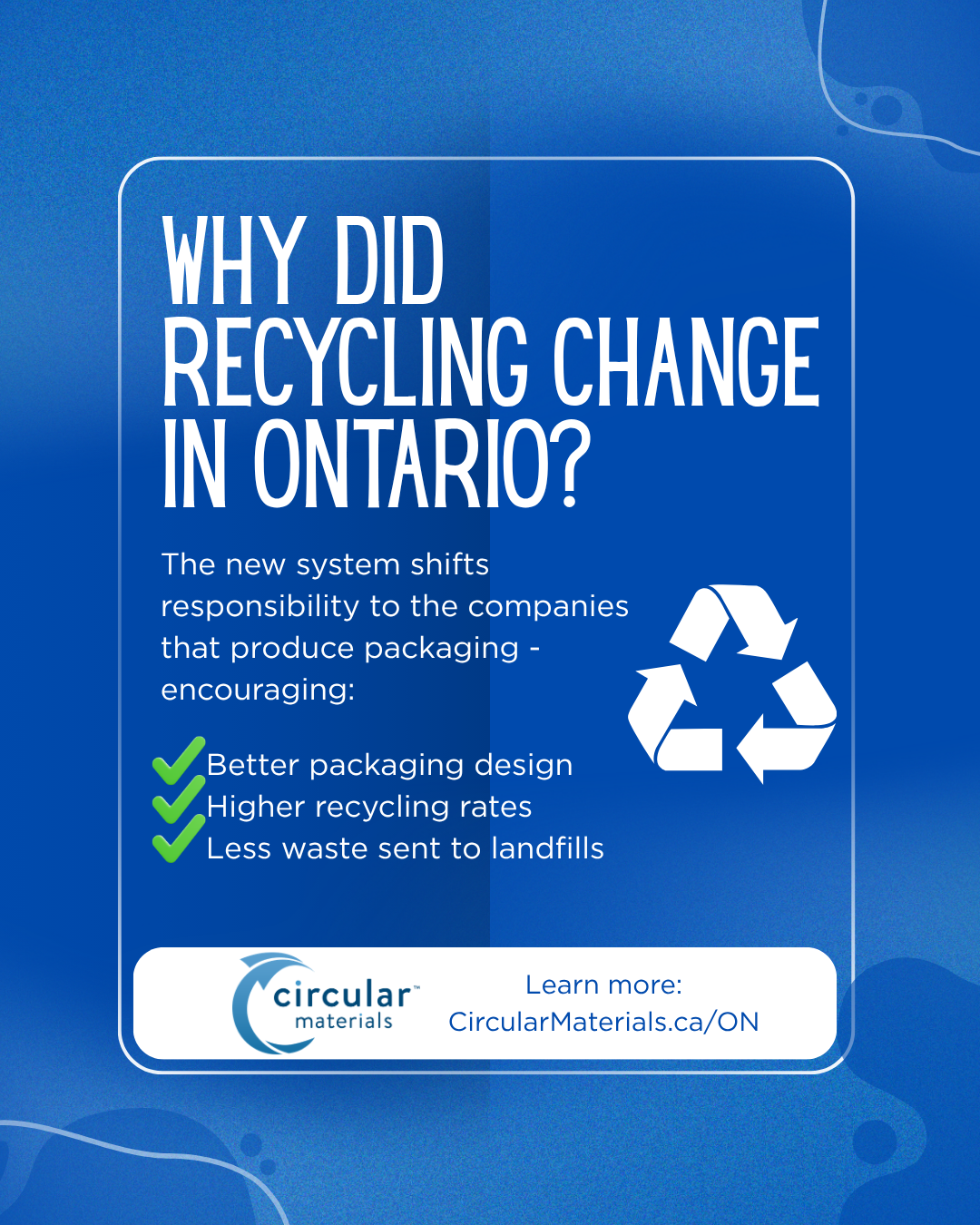 Recycling - Why This Change Matters