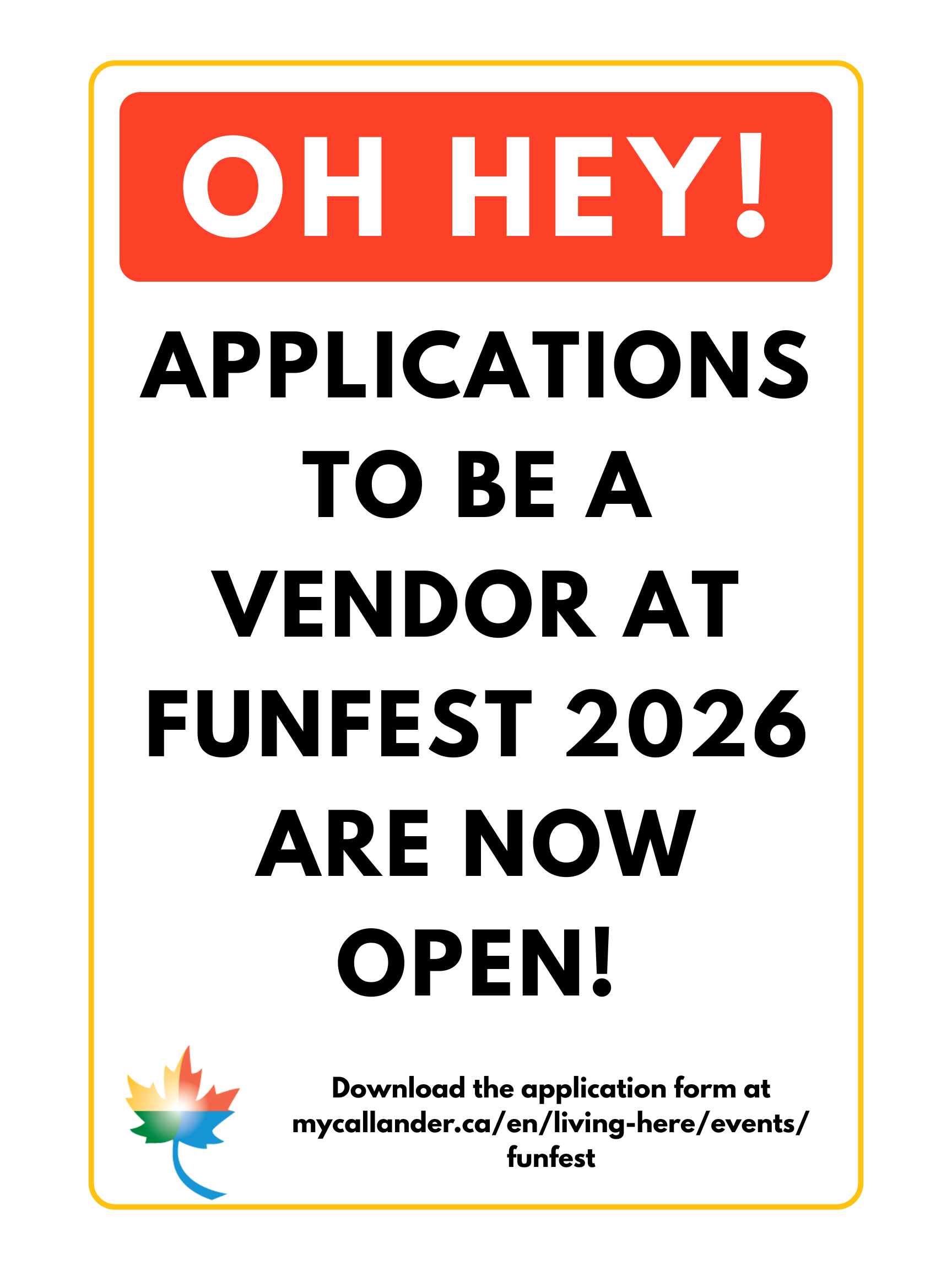 FunFest 2026 Vendor Applications Are Now Open! | News & Alerts ...