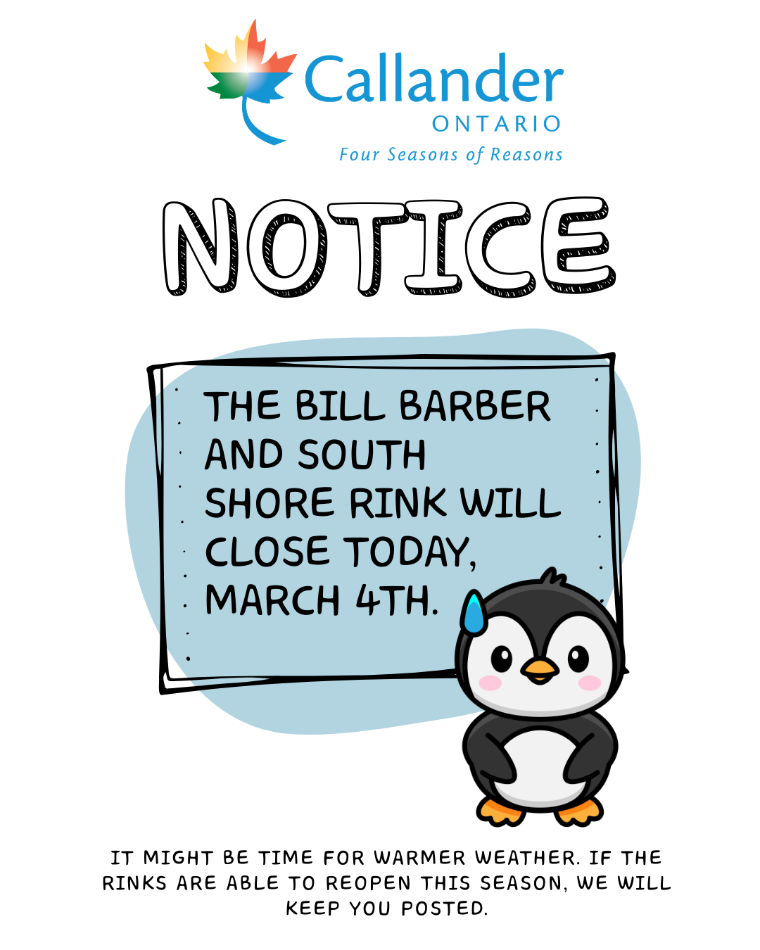 ❄️⛸️ Rink Update! ⛸️❄️