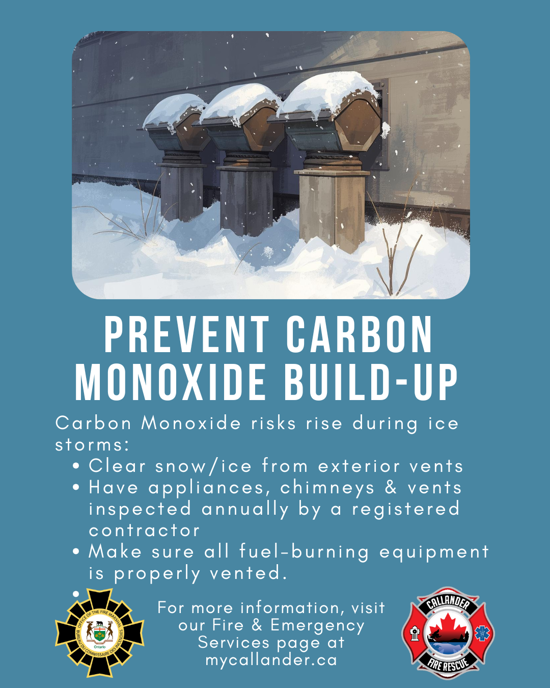 Prevent Carbon Monoxide Buildup