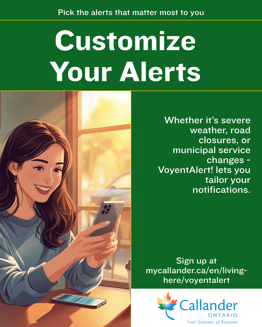 Customize Your Alerts